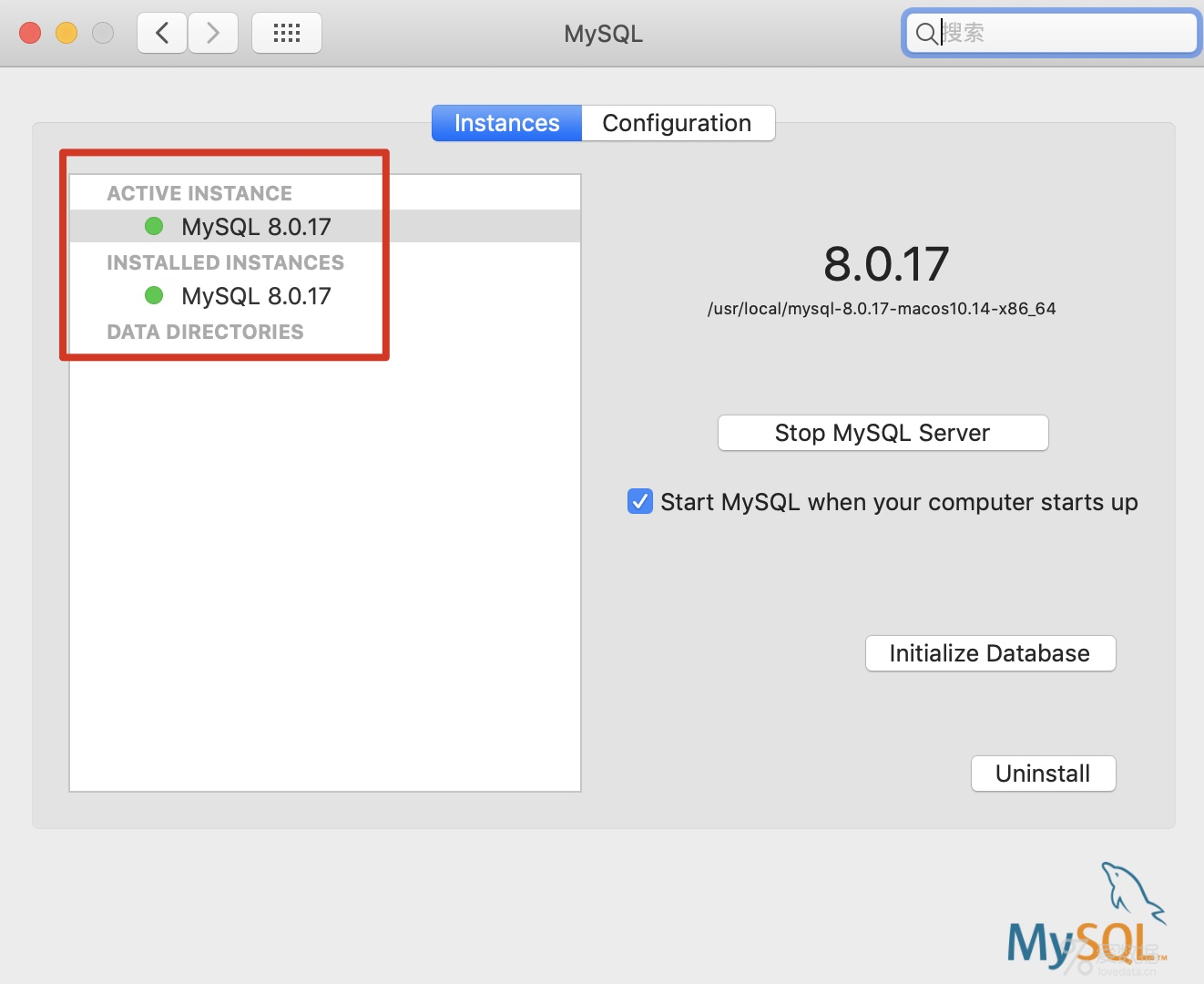 Mac版MySQL安装