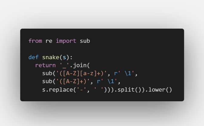 Python 30秒就能学会的漂亮短代码